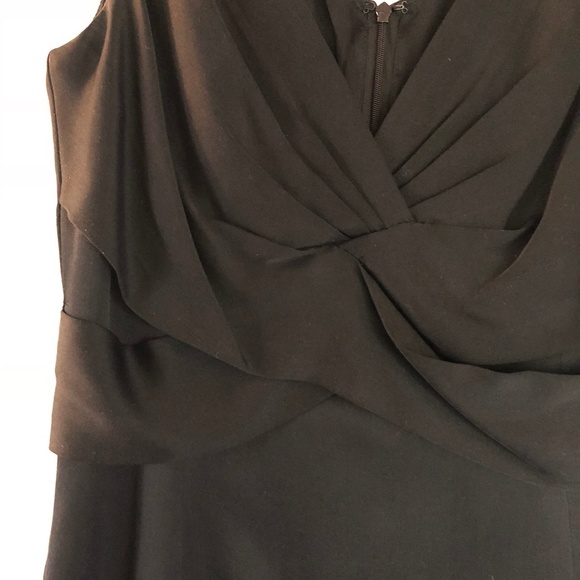 ELIE TAHARI Women’s Silk Cocktail Black Dress - 8 - Picture 5 of 7